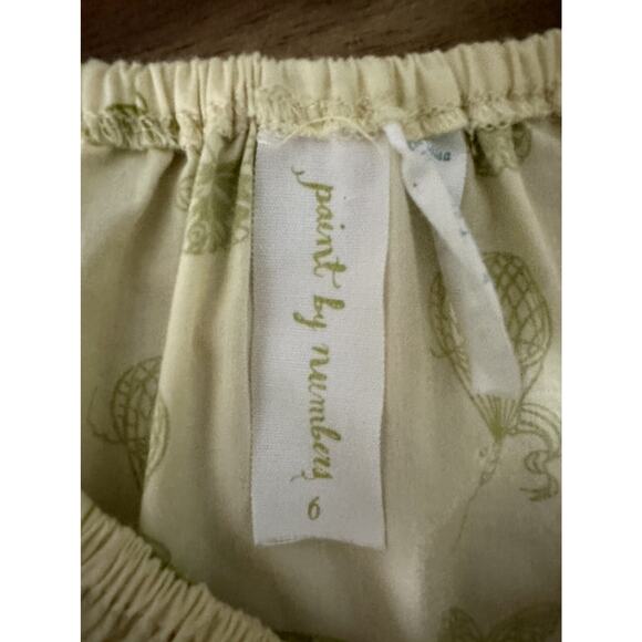 Matilda Jane Paint By Numbers Cream Gold Purple Blue Limelight Peasant Top 6 - Picture 6 of 9